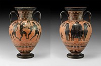 Greek Attic Black-Figure Vessel