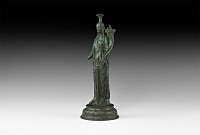 Roman Statuette of Fortuna