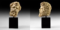 Roman Marble Head of Hercules