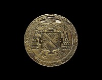 Medieval Bronze 'Cardinal Pedro Gonzalez de Mendoza' Seal Matrix