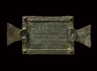 Roman Dedicatory Plaque from Rapada Athenodoros for the Preservation of Emperors Septimius Severus and Caracalla