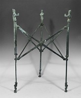 Roman Bronze Folding Tripod Stand
