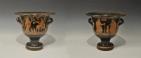 Greek Apulian Figural Bell Krater