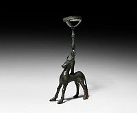 Western Asiatic Mesopotamian Bull Vessel or Stand Bearer