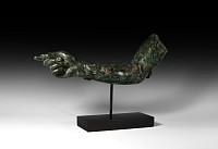 Roman Life-Size Gesturing Statue Arm