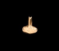 Viking Hammer-Shaped Gold Ingot