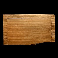 Large Roman Inked Wooden Sales Contract Tablet for Land Bought by a Pomponius Valerianus