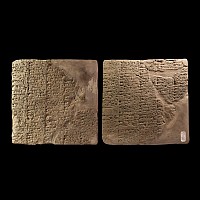 Very Large Western Asiatic Sumerian King Shu - Sin Administrative Document from the Town of Umma