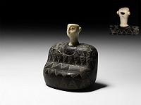 Western Asiatic Bactrian Stone 'Princess' Idol