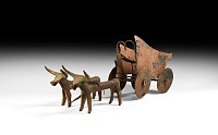 Western Asiatic Levantine Cart with Oxen