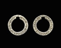 Post Medieval Silver 'William Wollascott' Hawking Vervel