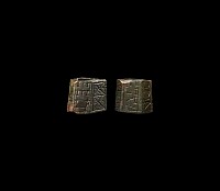 Anglo-Saxon 'Eadwine me Fecit' Inscribed Pommel