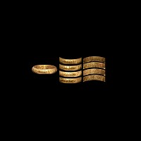 Late Medieval 'With Love and Joy I Think of Thee' Gold Posy Ring