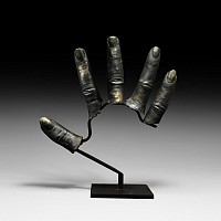 Egyptian Silver Finger Stalls