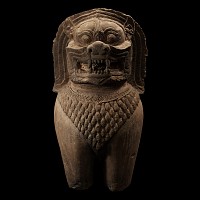 South East Asian Khmer Guardian Figure