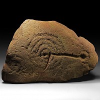 'The Whixall' Early Bronze Age Cup-and-Ring Monolith