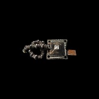 Large Germanic Silver Buckle