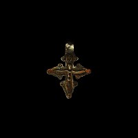 Post Medieval Silver Cross Pendant