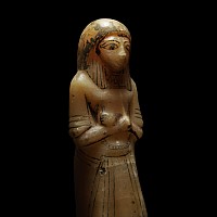 Large Egyptian Alabaster Overseer Shabti
