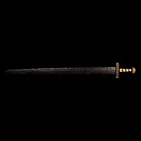 Migration Period Sword with Jewelled Hilt and Scabbard Elements