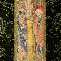 Medieval Chasuble with Scenes of the Crucifixion