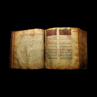Large Ethiopian Gospels Manuscript