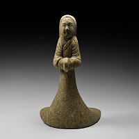 Chinese Wei Female Court Figure