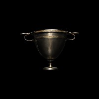 Large Roman Silver-Gilt Skyphos