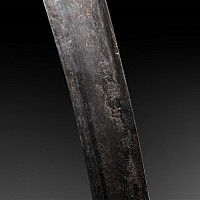 Ottoman Inscribed Pattern-Welded Yatagan Sabre