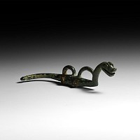 Luristan Bronze Horse Harness Cheekpiece