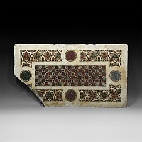 Byzantine Cosmatesque Mosaic Panel