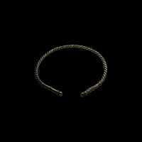 Viking Age Silver Twisted Neck Torc