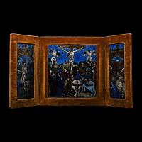 Limoges Triptych with Scenes of the Passion of Christ