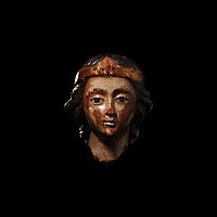 Medieval Head of an Angel