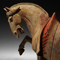 Large Chinese Tang Stepping Horse
