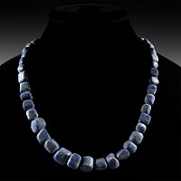 Natural History - Lapis Lazuli Bead Necklace