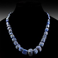 Natural History - Lapis Lazuli Bead Necklace