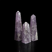 Cut and Polished Amethyst Crystal Obelisk Collection