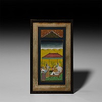 Framed Watercolour Painting