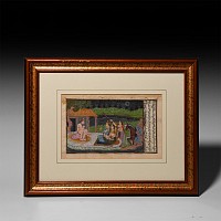 Framed Watercolour Painting
