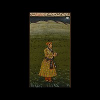 Framed Indian Watercolour Painting