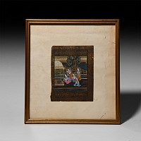 Framed Watercolour Painting