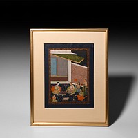 Framed Watercolour Painting