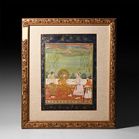 Framed Watercolour Painting