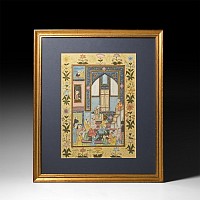 Framed Watercolour Painting
