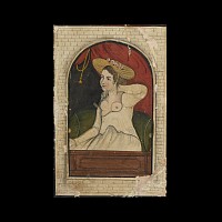 Indian Framed Watercolour Painting