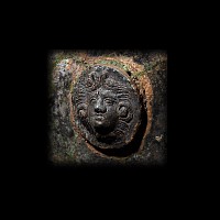 Roman Gladiatorial Shield with Medusa Head