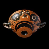 Greek Attic Black-Figure Kylix Eye-Cup