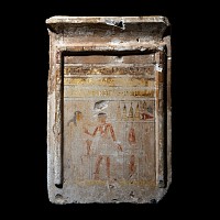 Egyptian Stela Representing a False Door