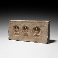 Chinese Wei Buddha Brick